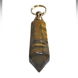 Tiger’s Eye Crystal Perfume/Diffuser/Necklace/Cham